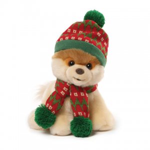 GUND Boo Holiday Hat and Scarf