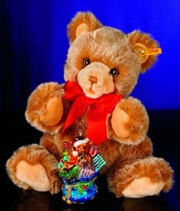 STEIFF Radko Bear & Ornament Set 2006