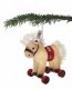 STEIFF Ornament Horse On Wheels 2005