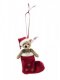 STEIFF Teddy Bear in Stocking Ornament