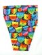 Tissue Box Cover Rainbow Teddys