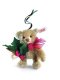 STEIFF Ornament Teddy Bear With Holly