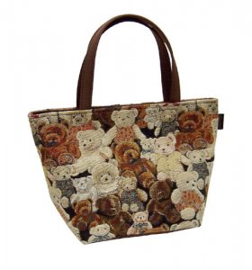 YAMATOYA Teddy Bear Bucket Bag