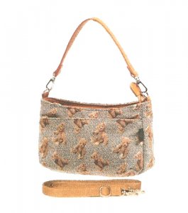 YAMATOYA Teddy Bear 2-Way Small Purse