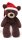 GUND Fuzzy™ Chocolate Santa Bear