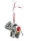 STEIFF Elephant Ornament