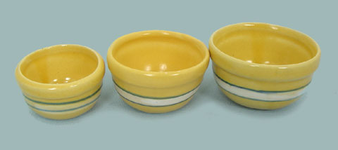 Ceramic Mixing Bowl Set - Click Image to Close