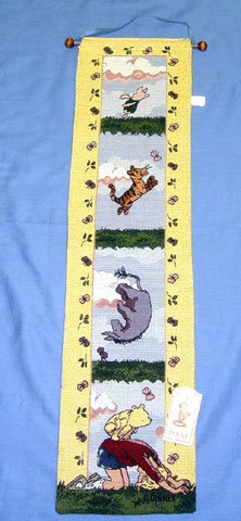 Christopher Robin and Pooh Bell Pull - Click Image to Close