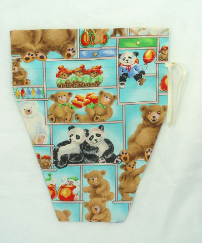 Tissue Box Cover Chubby Teddy's - Click Image to Close