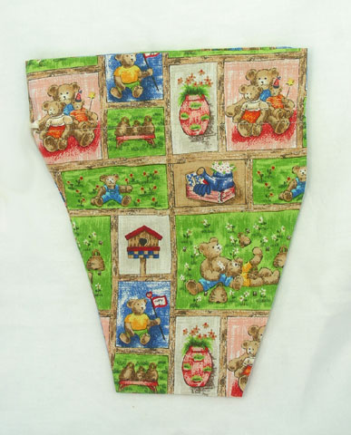 Tissue Box Cover Teddy's And Garden Bees - Click Image to Close