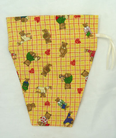 Tissue Box Cover Teddy's And Hearts - Click Image to Close