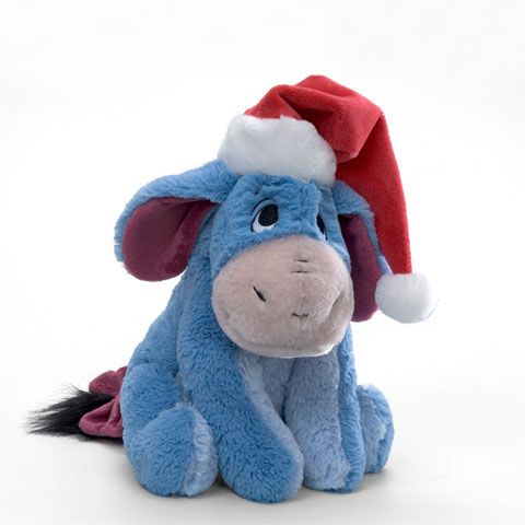 GUND Disney Christmas Eeyore™ 12" - Click Image to Close