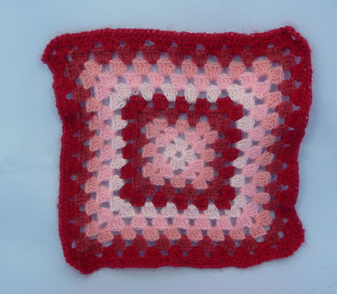 Mini Crochet Afghan - Click Image to Close