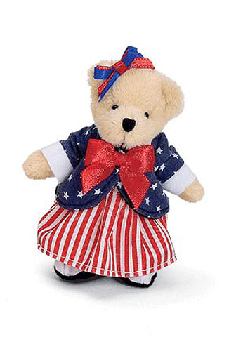 NABCO Muffy Charm Red White and Blue - Click Image to Close