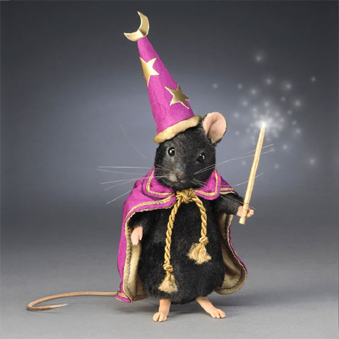R.John Wright Black Magic Mouse - Click Image to Close