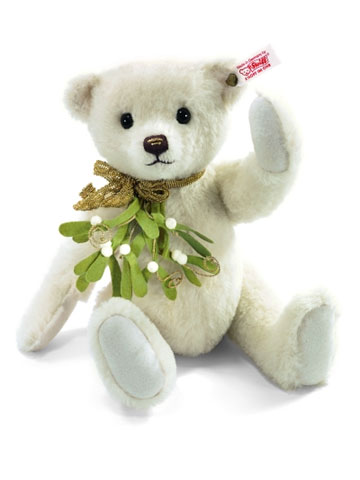 STEIFF Mistletoe Bear - Click Image to Close