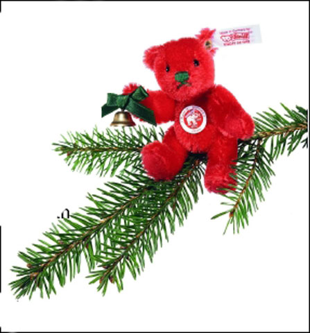 STEIFF Ornament Red Bear 2006 - Click Image to Close