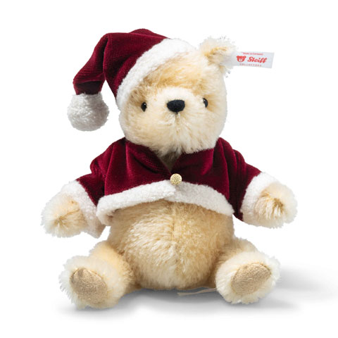 STEIFF Disney Christmas Winnie The Pooh - Click Image to Close
