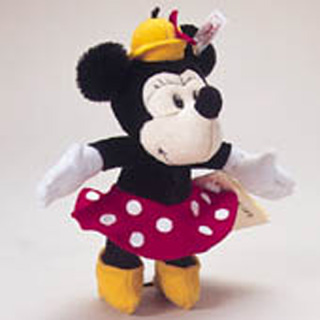 STEIFF Diseny Minnie Mouse Ornament - Click Image to Close