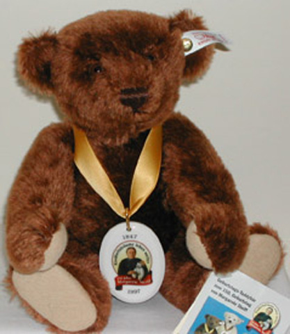 STEIFF Anniversary Bear Brown 1997* - Click Image to Close