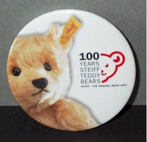 STEIFF 100 Years Button